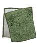 Janey Lynn Designs Krazy Kale Green Shrubbies 5" x 6" Cotton & Nylon Washcloth
