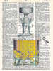 Artnwordz Bottle of Scotch Original Dictionary Sheet Pop Art Wall or Desk Art Print Poster