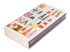 The Joy of Light Designer Matches Nautical Signal Flags Embossed 4" Collectible Matchbox