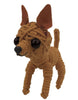 Kamibashi Chico Chihuahua The Original String Doll Gang Handmade Keychain Toy & Clip