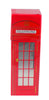 The Joy of Light Designer Matches Red London Telephone Booth Embossed Matte 4.5" Collectible Matchbox