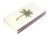 The Joy of Light Designer Matches Palm Tree on White Embossed 4" Collectible Matchbox