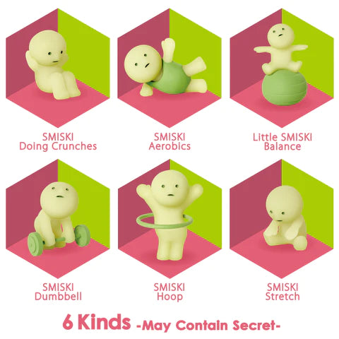 Smiski Exercising Series - One Individual Mystery Random Figurine – Whinycat