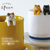 Yoshinobori Spoon with Black Cat