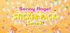 Sonny Angel Sticker Pack Series 2 - 20 Stickers
