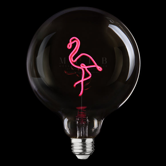 Message in The Bulb Flamingo Red Wireless Light Set