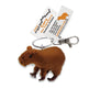 Kamibashi Cara the Capybara Original String Doll Keychain