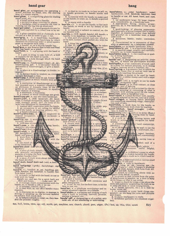 Anchor Dictionary Page Art