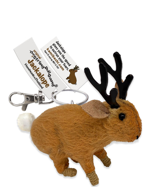 Kamibashi Jackalope Original String Doll Keychain