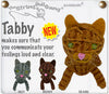 Kamibashi Tabby Cat Original String Doll Keychain