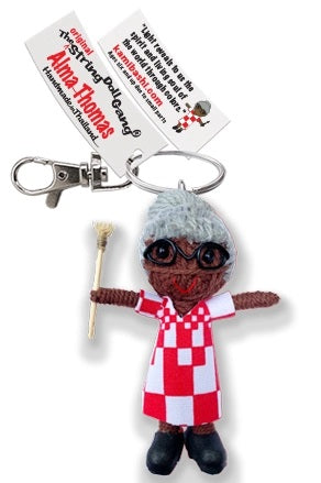 Kamibashi Alma Thomas Original String Doll Gang Keychain Clip