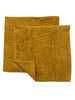Janey Lynn Design Bossy Barley Yellow 10 x10 Washcloth - 2 Pack