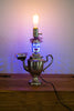 Barts Brilliant - Vintage Coffee Pot with Change Dish Lamp Light