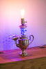 Barts Brilliant - Vintage Coffee Pot with Change Dish Lamp Light