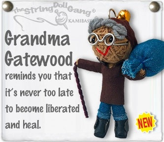 Kamibashi Grandma Gatewood Original String Doll Keychain