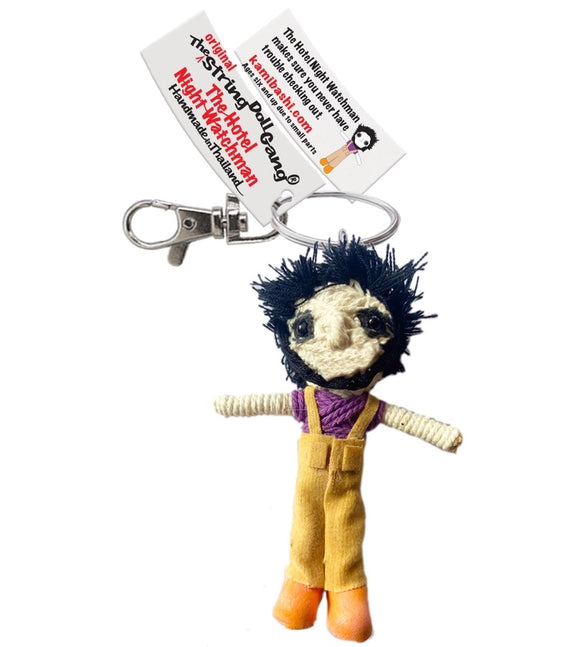 Kamibashi The Hotel Night Watchman Original String Doll Keychain