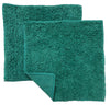 Janey Lynn Design I Teal Good Green Shaggies 10 x10 Washcloth - 2 Pack