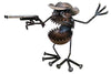 Sugarpost Gnome Be Gone Medium Hunter Cowboy Welded Metal Art Item #2021
