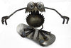 Sugarpost Gnome Be Gone Skateboard Rider Welded Metal Art Made in USA