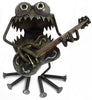 Sugarpost Gnome Be Gone Acoustic Guitar Player Welded Metal Art Made in USA