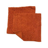 Janey Lynn Design We Carrot For You Orange Shaggies 10 x10 Washcloth - 2 Pack