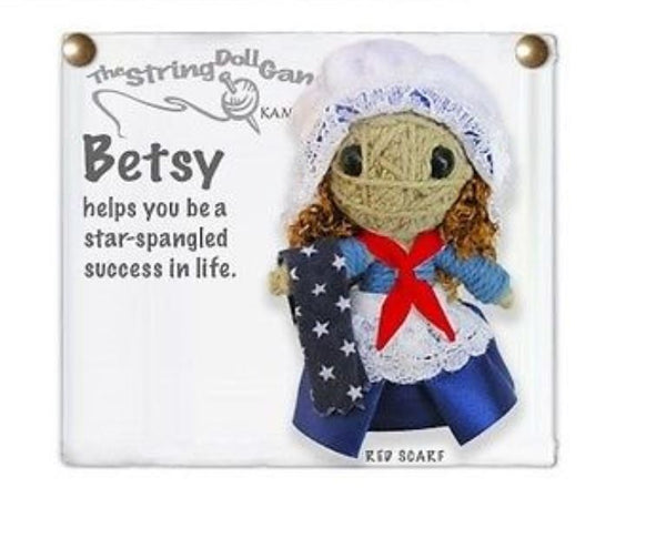 Kamibashi Betsy Ross The Original String Doll Gang Keychain Clip