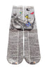 Artnwordz Rhino Butterflies Unisex Dictionary Art Socks