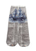 Artnwordz Tall Blue Ship Unisex Dictionary Art Socks