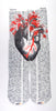Artnwordz Garden Heart Unisex Dictionary Art Socks
