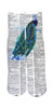 Artnwordz Peacock Unisex Dictionary Art Socks