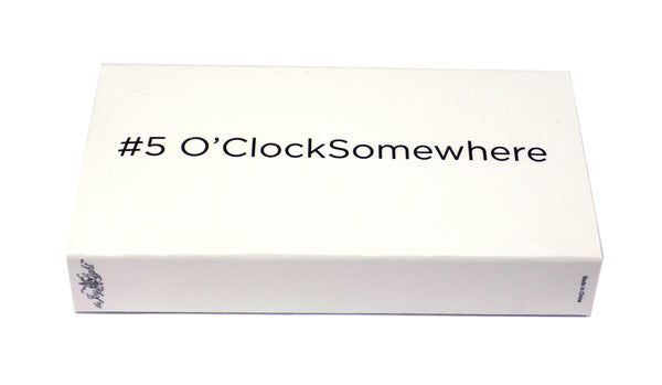 The Joy of Light Matches It's 5 O'Clock Somewhere 4" Collectible Matchbox