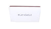 The Joy of Light Designer Matches #Let'sGetLit #AlreadyAm Embossed White Matte 4" Collectible Matchbox