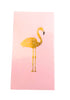 The Joy of Light Designer Matches Pink Flamingo Gold Foiled and Embossed Matte 4" Collectible Matchbox