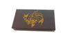 The Joy of Light Designer Matches Koi Fish on Embossed Matte 4" Collectible Matchbox
