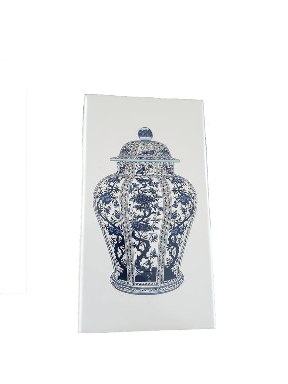 The Joy of Light Designer Matches Blue Ginger Jar Matches
