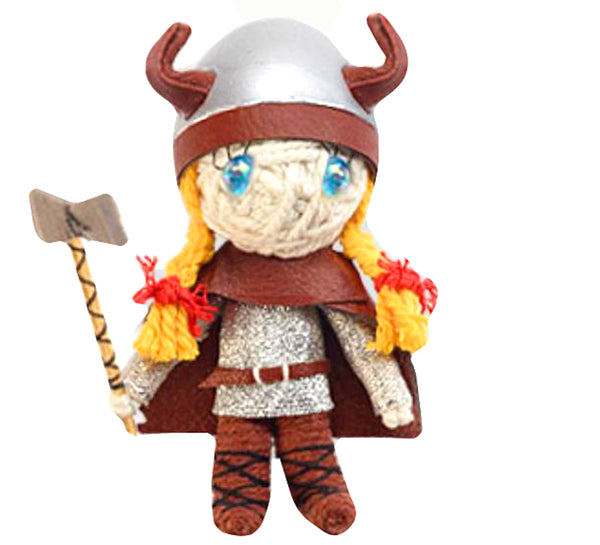 Kamibashi Gunna Viking Girl The Original String Doll Gang Keychain Clip