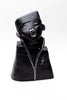 Hazy Mae Grace Satin Black Ceramic Cookie Jar