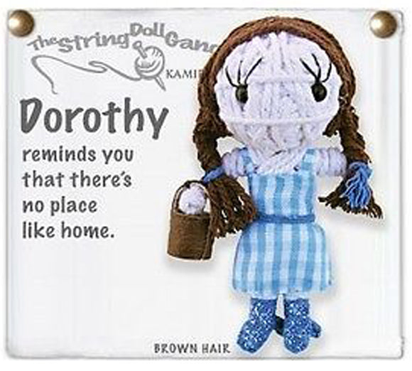 Kamibashi Wizard of Oz Dorothy The Original String Doll Gang Keychain Clip