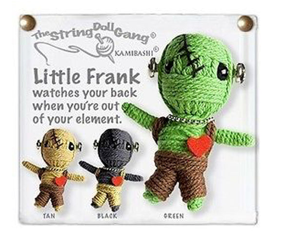 Kamibashi Little Frank Frankenstein The Original String Doll Gang Keychain Clip