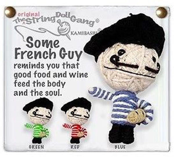 Kamibashi Some French Guy The Original String Doll Gang Keychain Clip