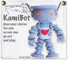 Kamibashi Kamibot the Robot The Original String Doll Gang Keychain Clip