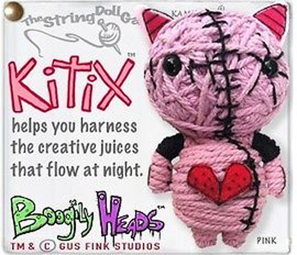 Kamibashi Kitix Gus Fink The Original String Doll Gang Keychain Clip