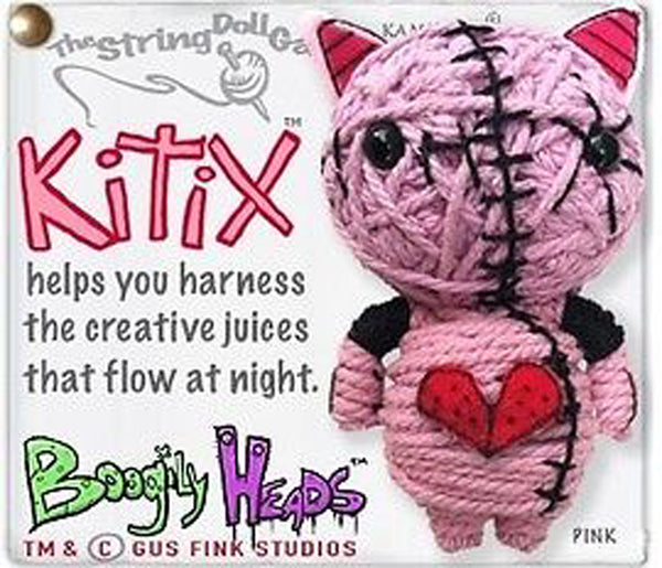 Kamibashi Kitix Gus Fink The Original String Doll Gang Keychain Clip