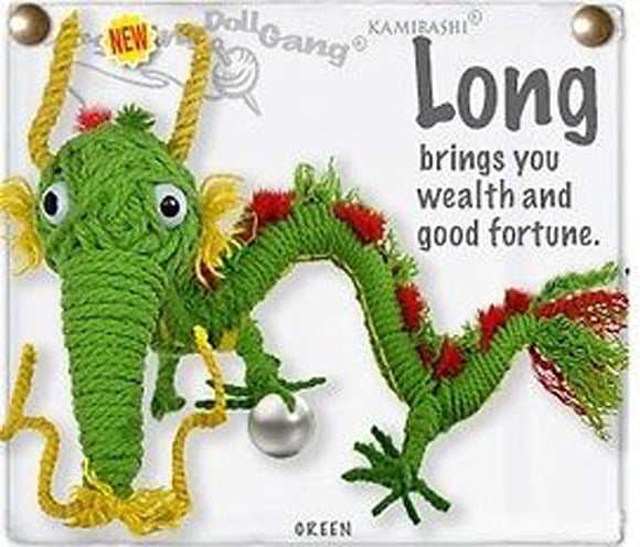 Kamibashi Long the Dragon The Original String Doll Gang Keychain Clip