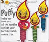 Kamibashi Puffy the Candle The Original String Doll Gang Keychain Clip