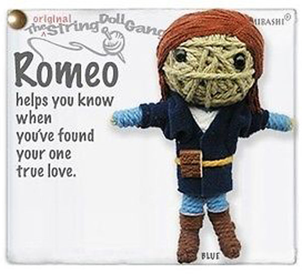 Kamibashi Romeo The Original String Doll Gang Keychain Clip