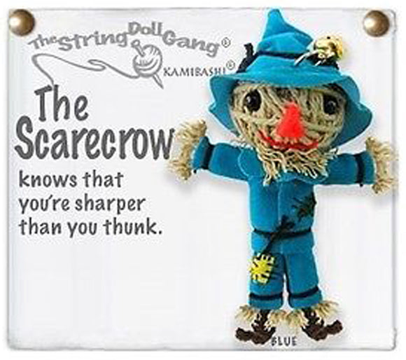 Kamibashi Wizard of Oz The Scarecrow The Original String Doll Gang Keychain Clip