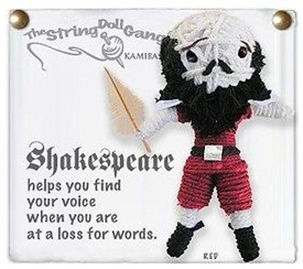 Kamibashi Shakespeare The Original String Doll Gang Keychain Clip