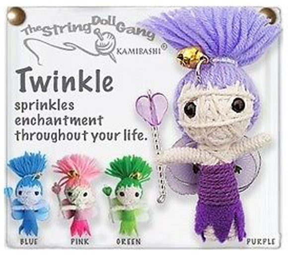 Kamibashi Twinkle the Fairy The Original String Doll Gang Keychain Clip