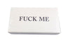 The Joy of Light Designer Matches F-You, F-Me Double Sided Embossed Matte 4" Collectible Matchbox